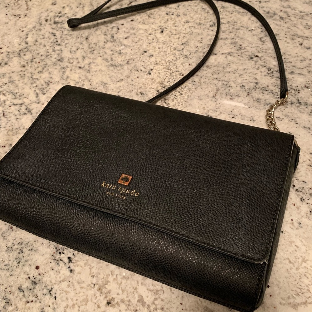 Kate Spade Black Cross Body Purse